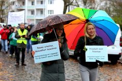 Regen war kein Hindernis @Foto von Mario Rietz